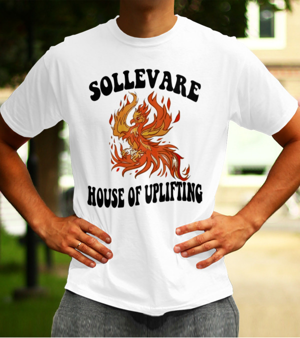 Sollevare House Of Uplifting Phoenix Flame T-Shirt