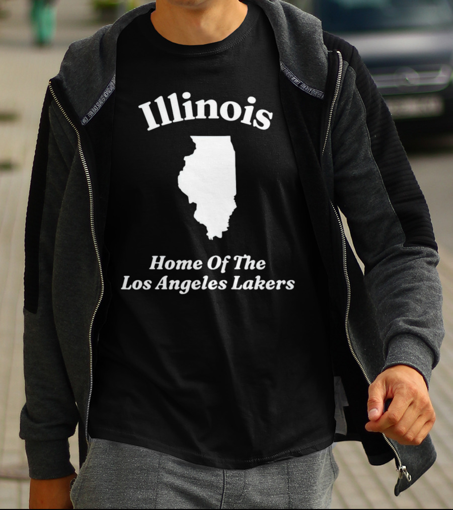 Illinois Home Of The Los Angeles Lakers T-Shirt