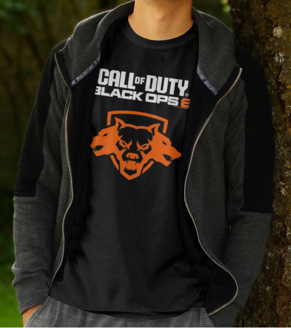 Ripple Junction Call Of Duty Black Ops 6 Orange Cerberus T-Shirt