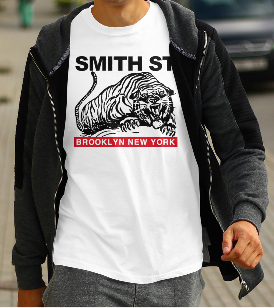 Smith St Brooklyn New York Tiger T-Shirt