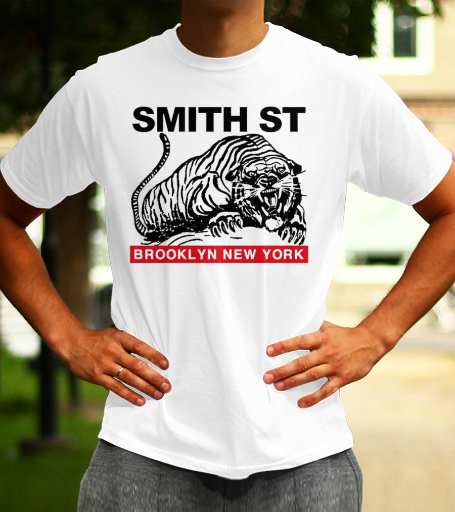Smith St Brooklyn New York Tiger T-Shirt