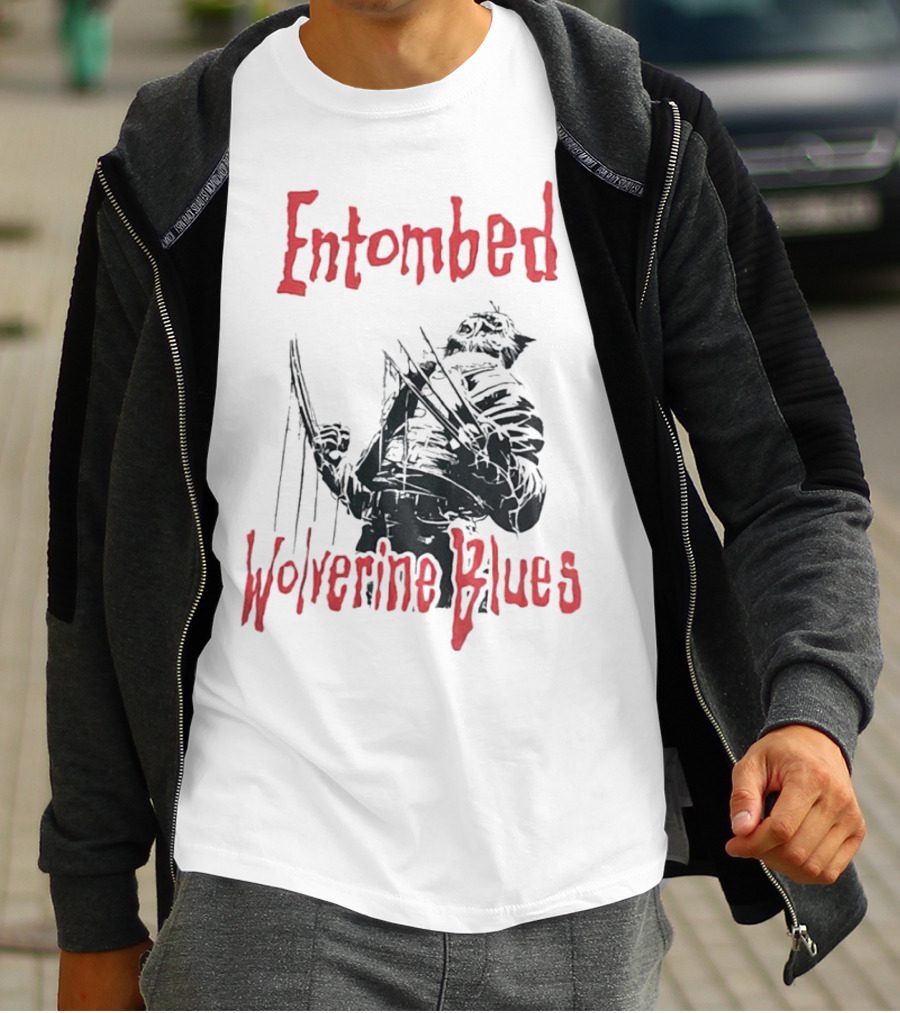 Entombed Wolverine Blues Album Cover T-Shirt