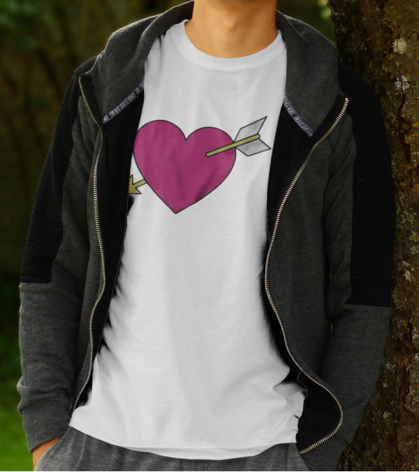 Heart Arrow One Piece Bepo T-Shirt