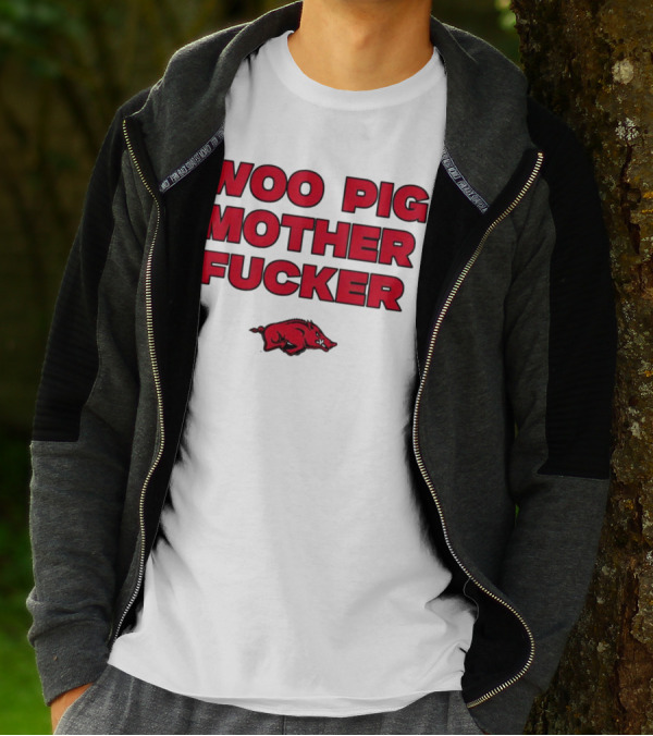 Arkansas Razorbacks Woo Pig Mother Fcker T-Shirt