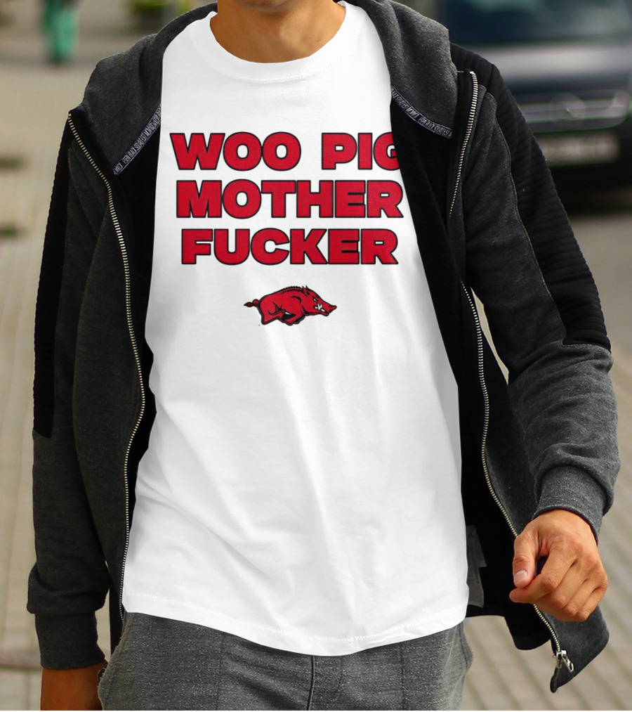 Arkansas Razorbacks Woo Pig Mother Fcker T-Shirt