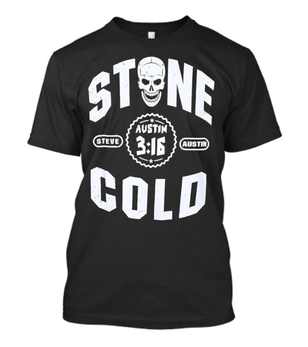 Steve Austin 3:16 Skull Stone Cold WWE T-Shirt