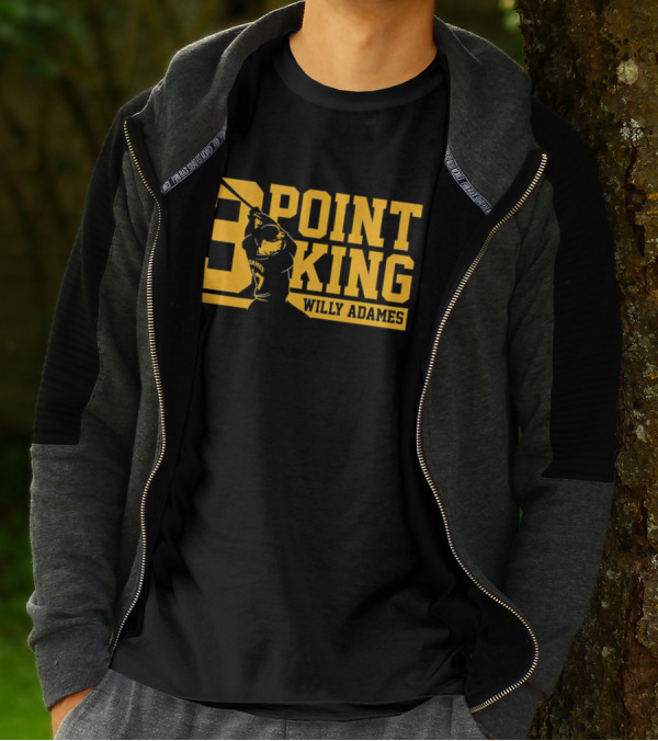 Willy Adames 3 Point King Milwaukee Brewers Baseball T-Shirt