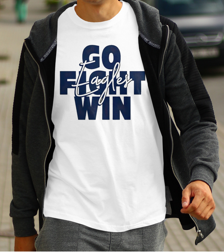 Go Fight Win Eagles T-Shirt