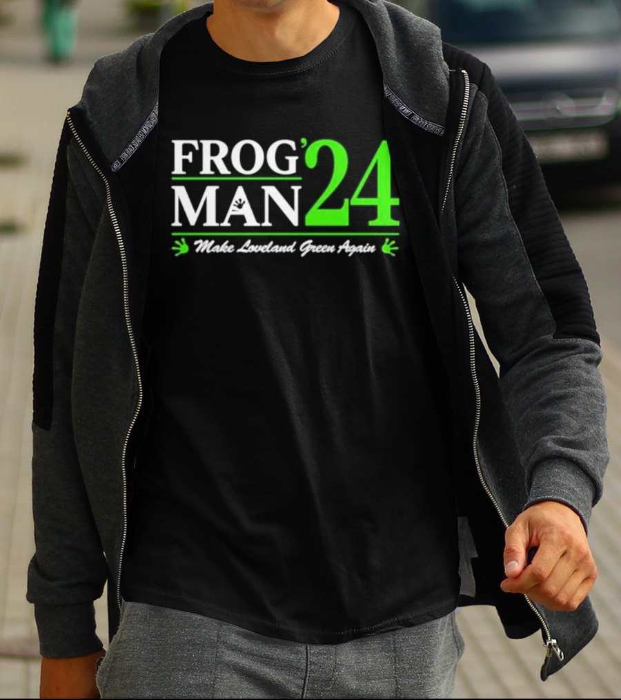 Frogman 24 Make Loveland Green Again T-Shirt