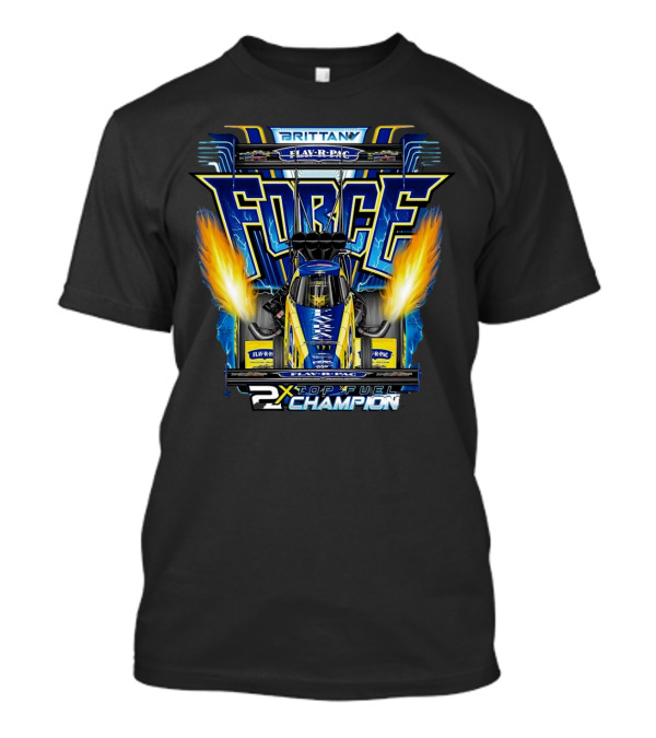 Brittany Force Flav-R-Pac FORCE 2X Top Fuel Champion T-Shirt