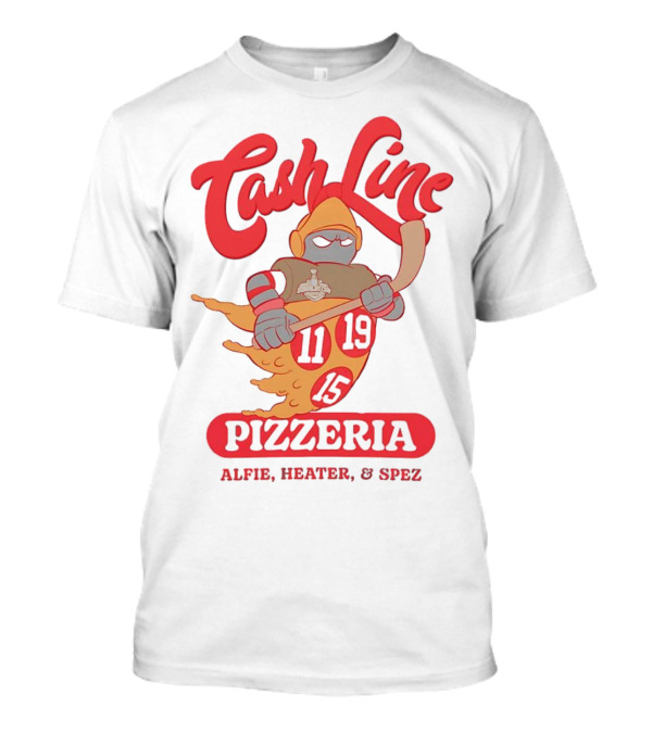 Cash Line Pizzeria Alfie Heater Spez Ottawa Senators T-Shirt