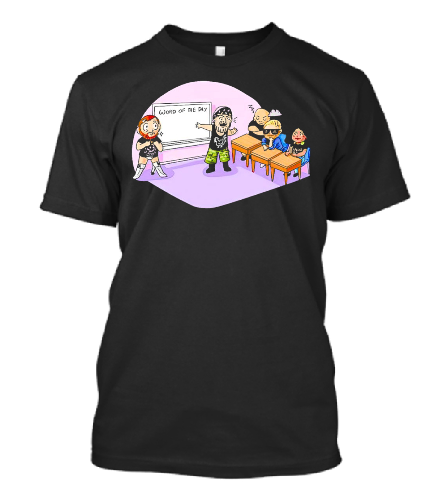 Word Of The Day Classroom With Professor Briscoe Vocab Lessons T-Shirt