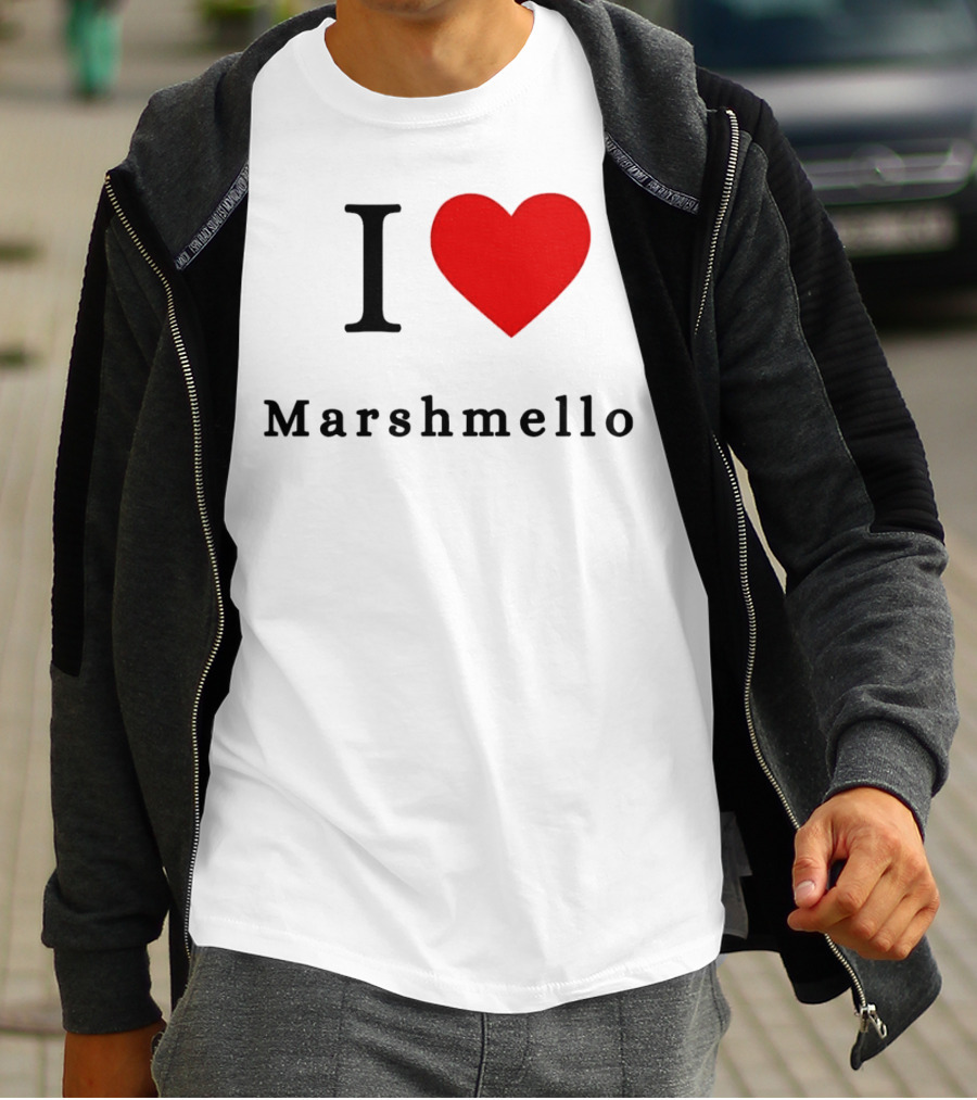 I ❤️ Marshmello T-Shirt