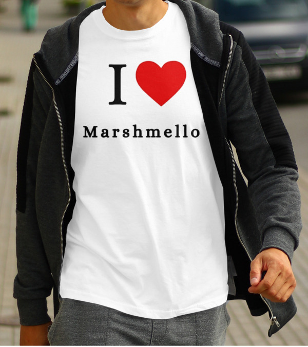 I ❤️ Marshmello T-Shirt