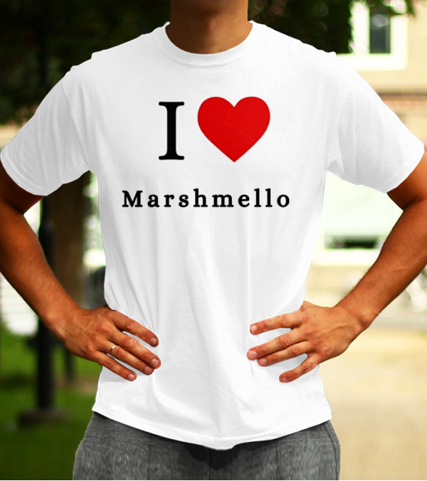 I ❤️ Marshmello T-Shirt