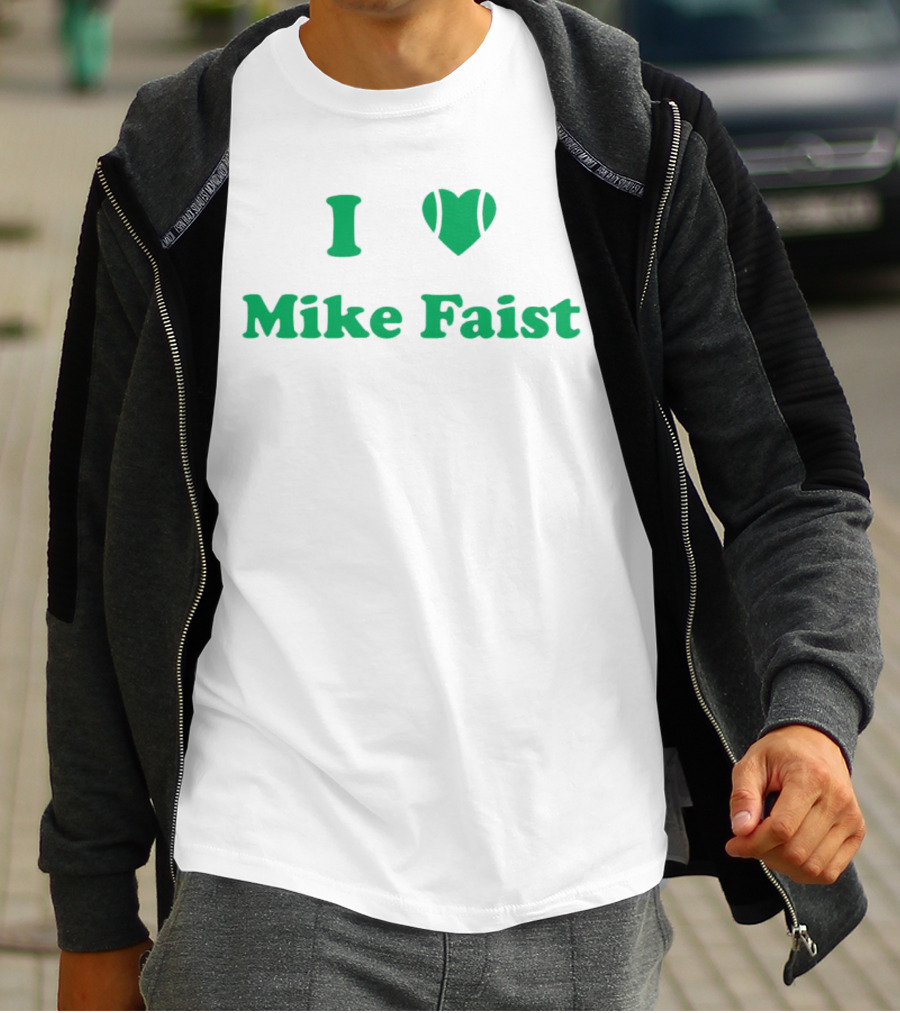 I Love Mike Faist Tennis Fan T-Shirt