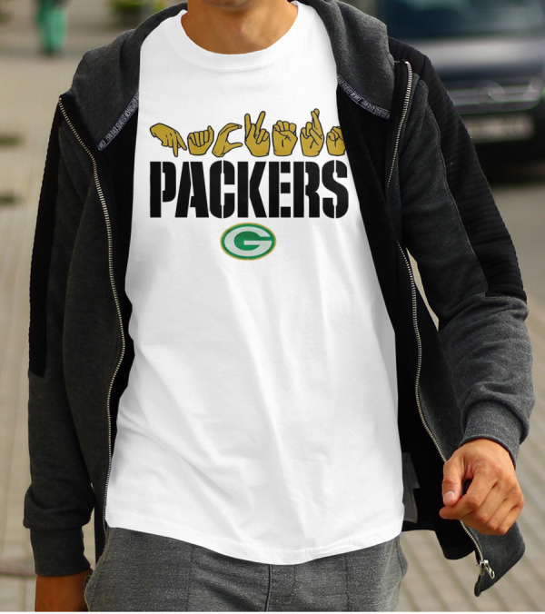 Love Sign Packers ASL Green Bay Packers T-Shirt