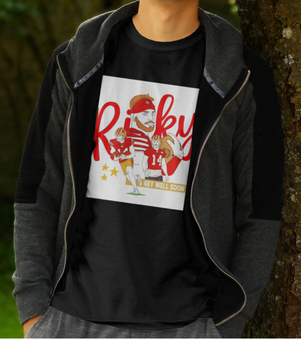 Ricky Pearsall San Francisco 49ers Get Well Soon Football T-Shirt