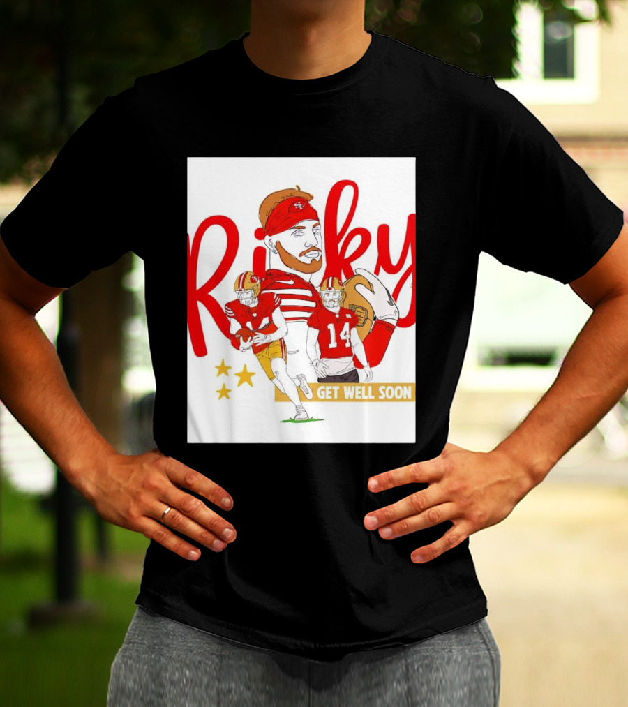 Ricky Pearsall San Francisco 49ers Get Well Soon Football T-Shirt