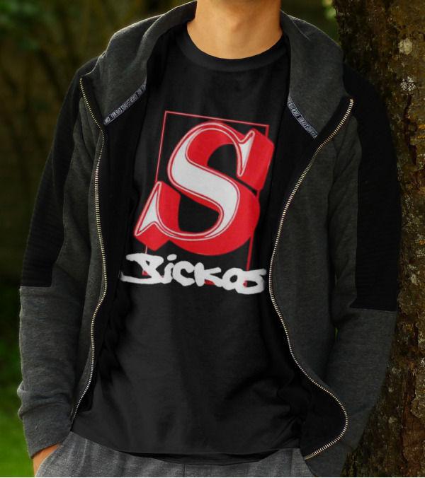 Sickos Serif Red S T-Shirt