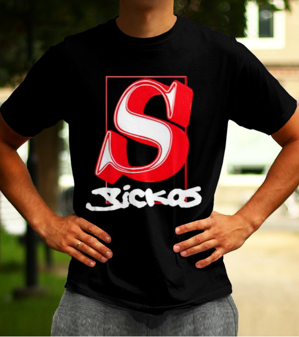 Sickos Serif Red S T-Shirt