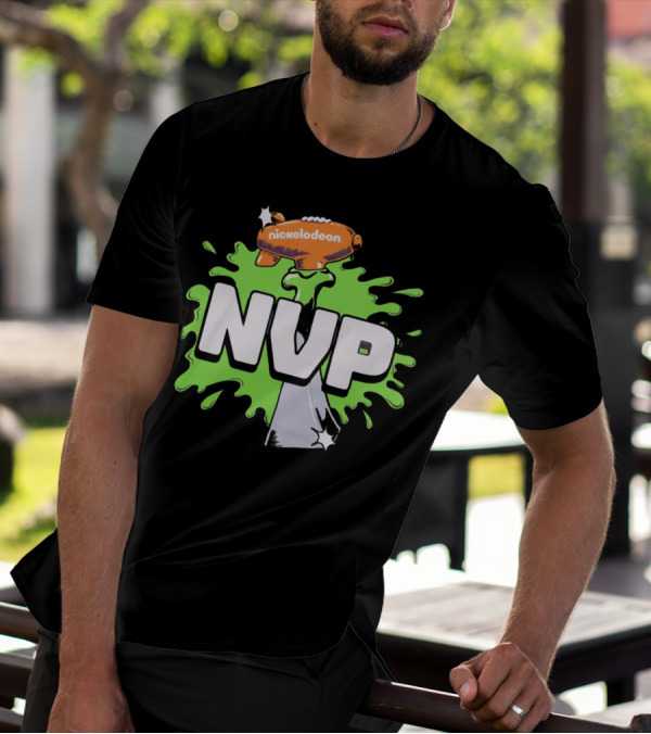 Nickelodeon NVP Blimp Green Slime Splat T-Shirt