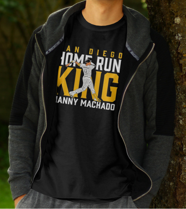 Manny Machado San Diego Home Run King Baseball Legend T-Shirt