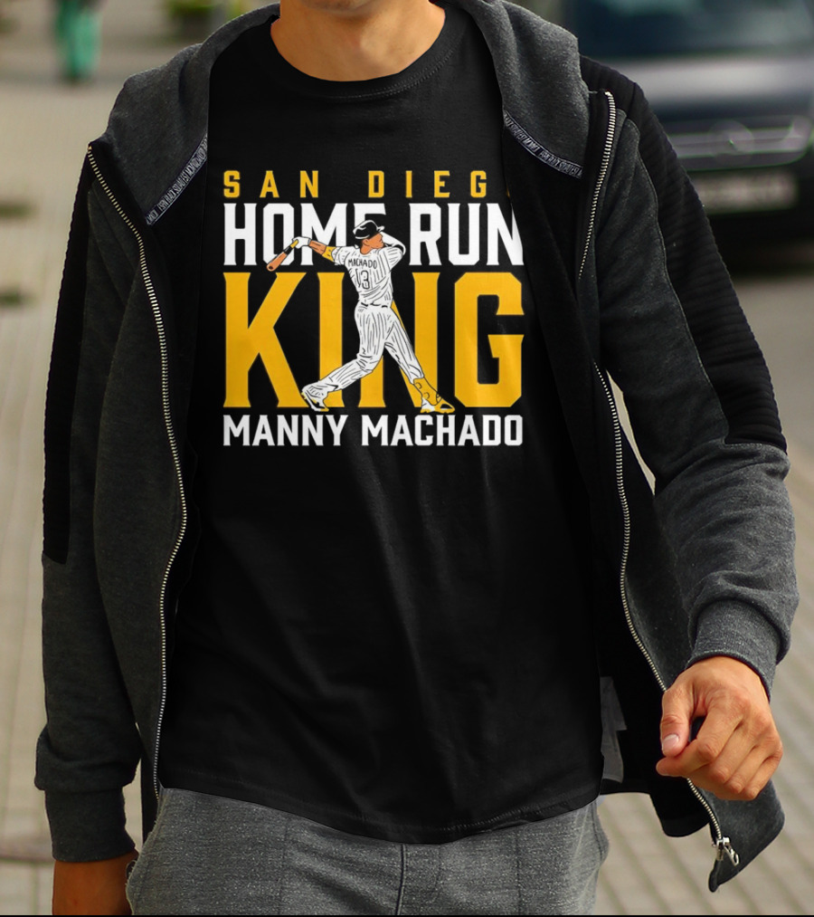 Manny Machado San Diego Home Run King Baseball Legend T-Shirt