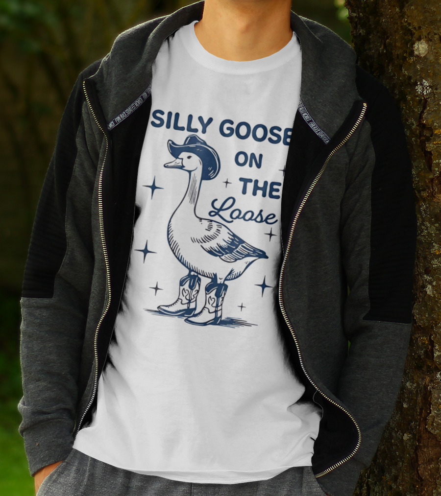 Silly Goose On The Loose Cowboy T-Shirt