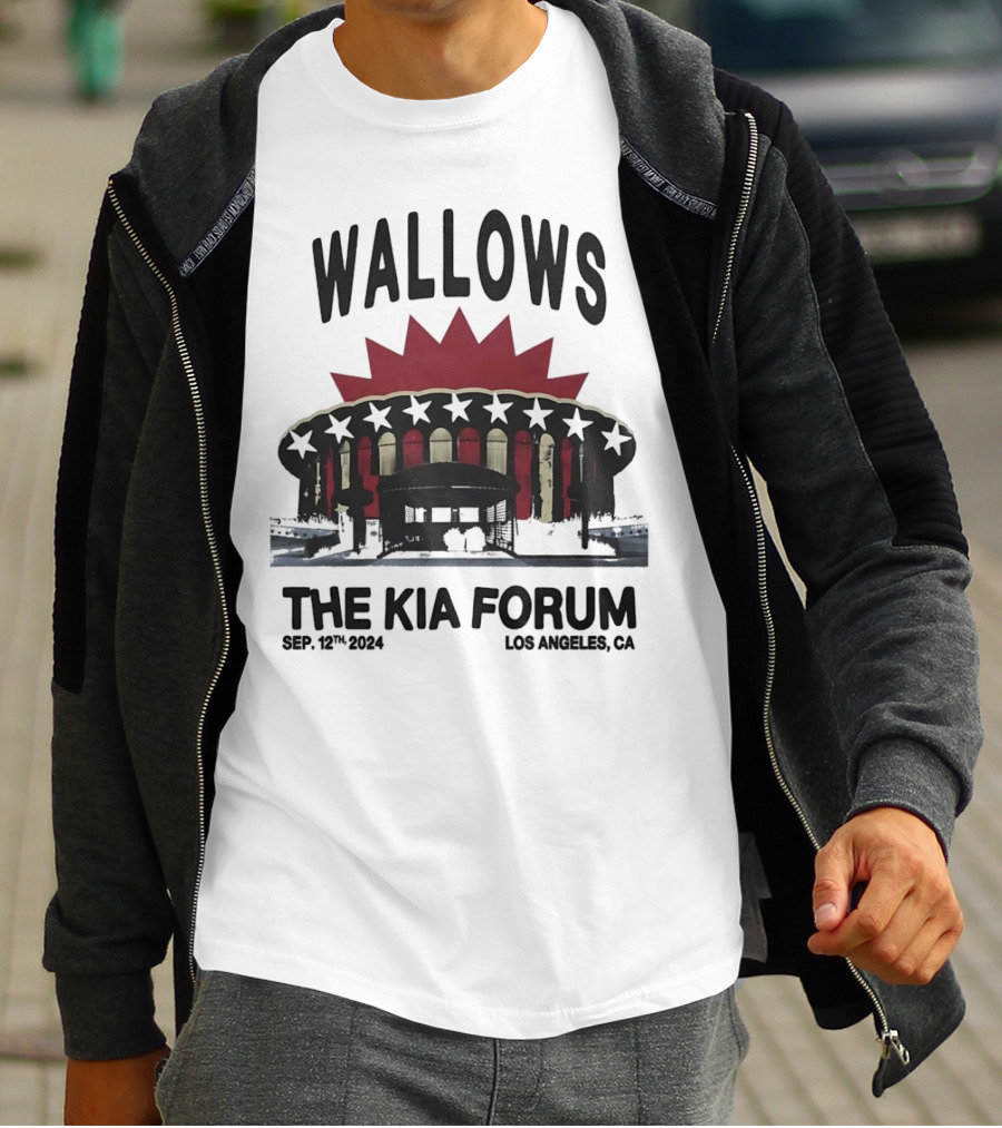 Wallows The Kia Forum Los Angeles Sep. 12th T-Shirt