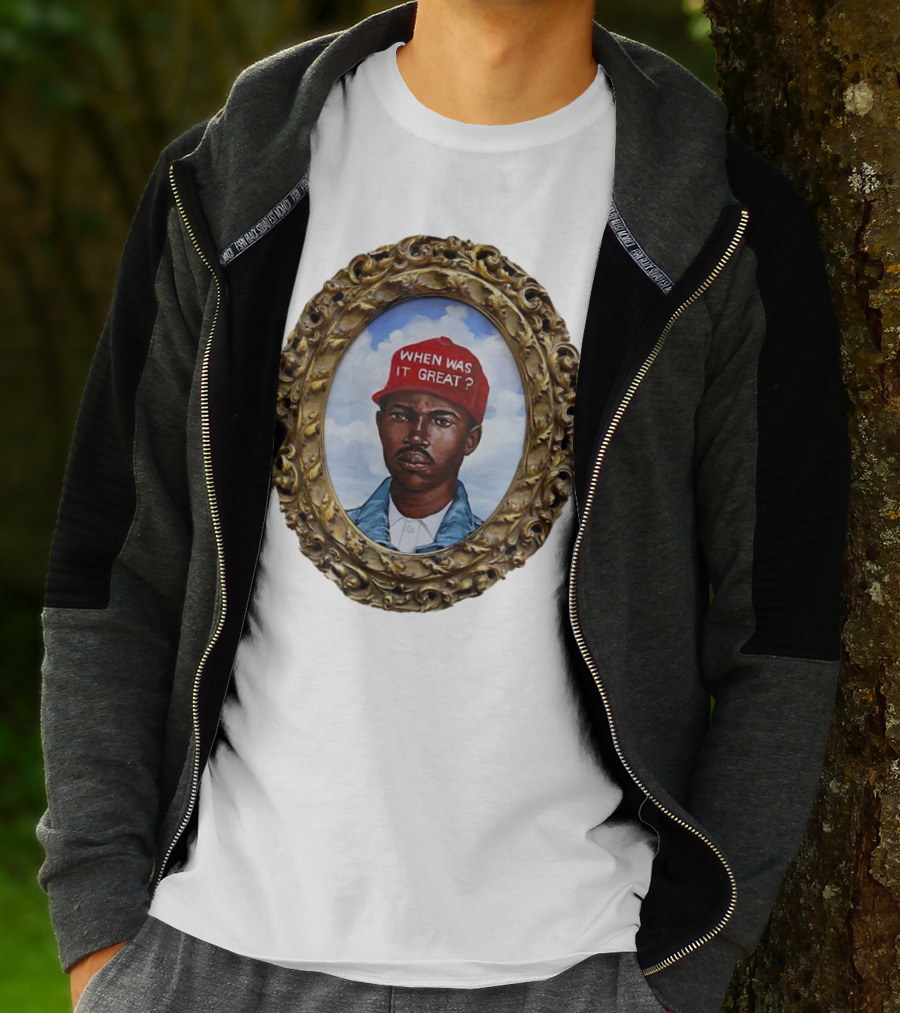 WHEN WAS IT GREAT RED CAP OVAL T-Shirt