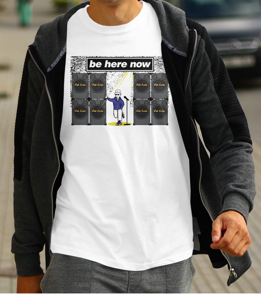 Be Here Now Dub Lodi Speaker Wall Band T-Shirt