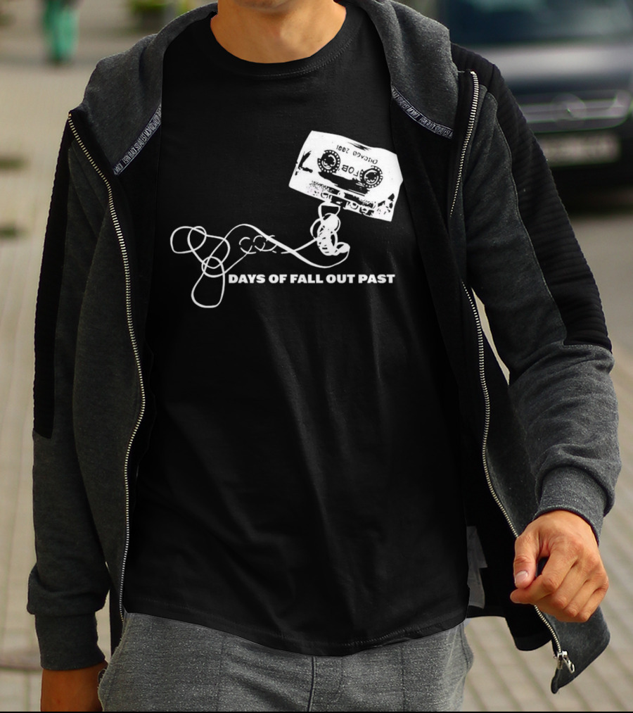 Days Of Fall Out Past Cassette Tape T-Shirt