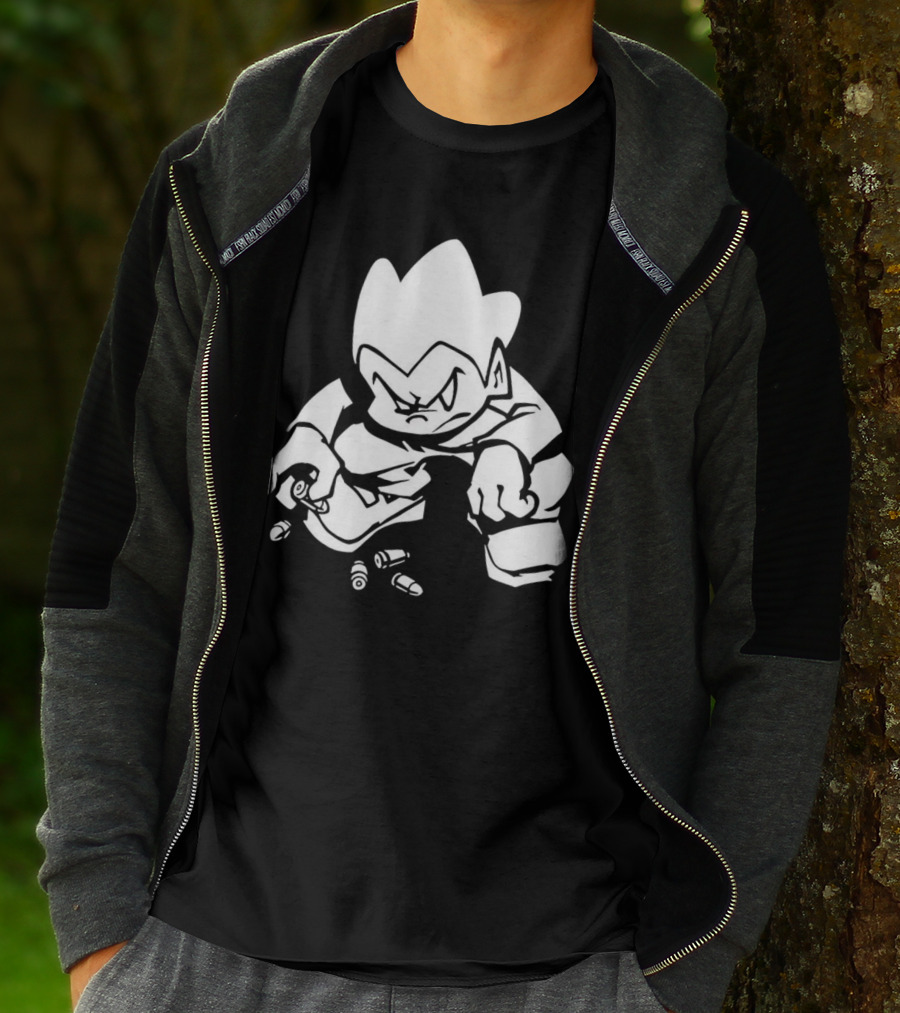 Friday Night Funkin’ Lowkey Pico Bullets Grim Expression T-Shirt