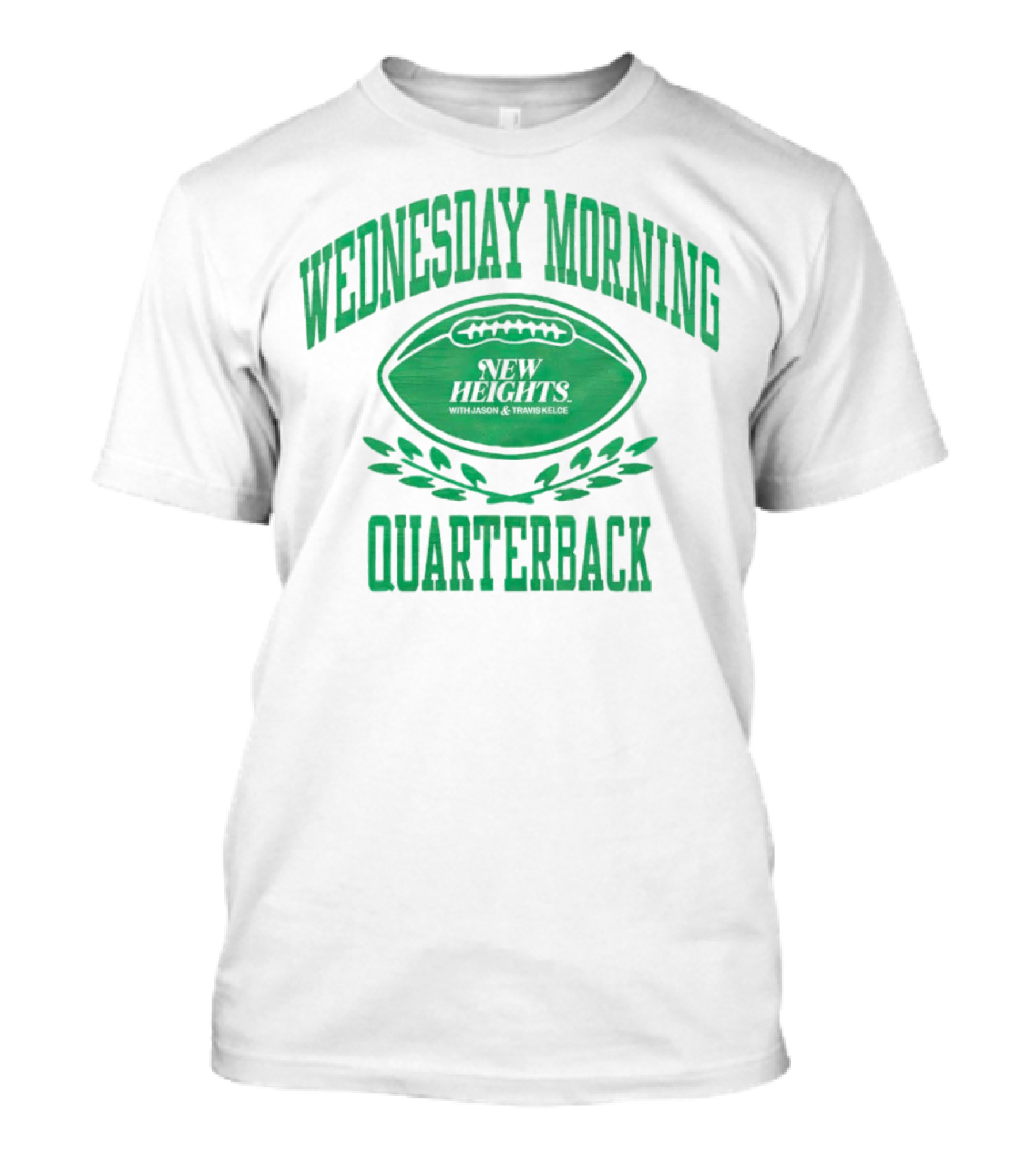 Wednesday Morning Quarterback New Heights With Jason And Travis Kelce T-Shirt