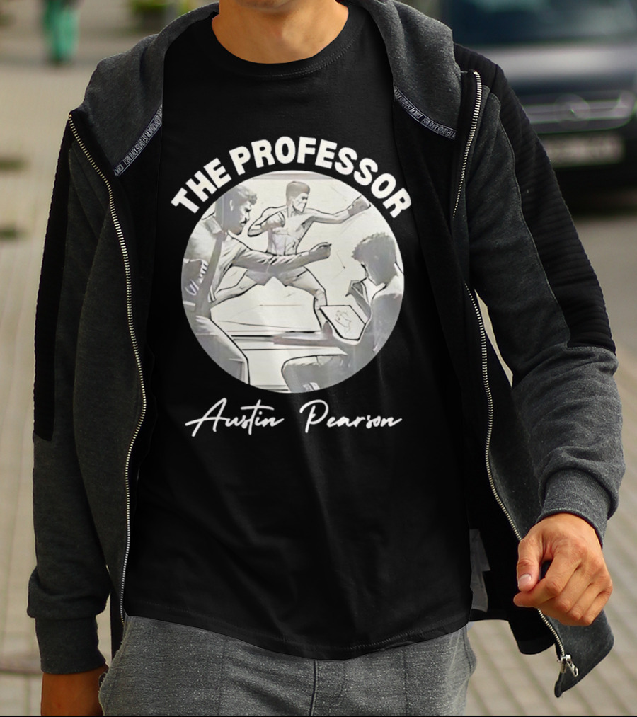 The Professor Austin Pearson Boxing Sketch T-Shirt