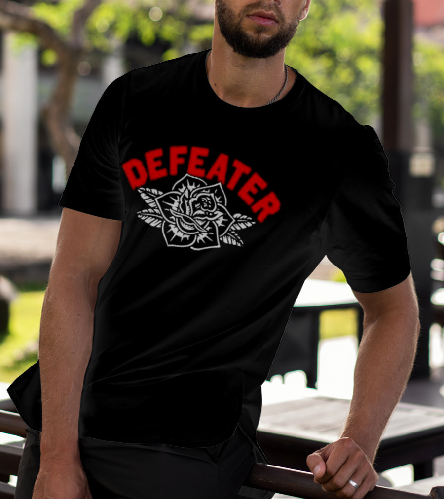 Defeater Band Rose Emblem T-Shirt