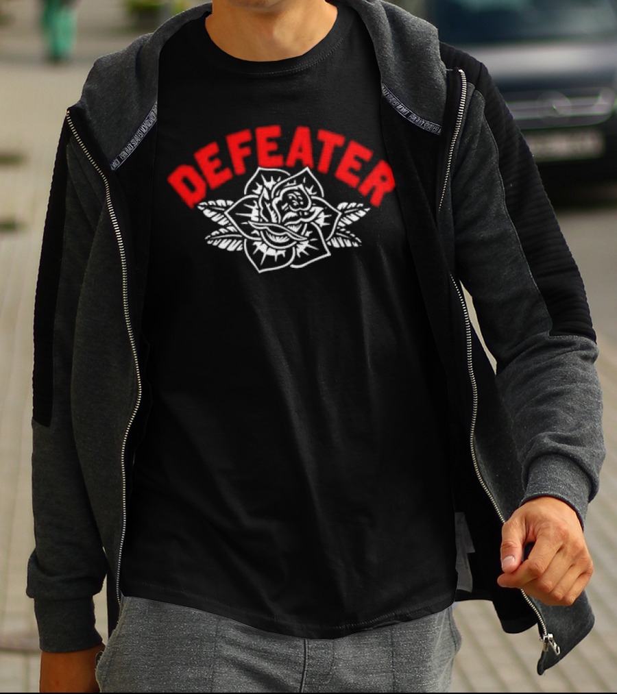 Defeater Band Rose Emblem T-Shirt
