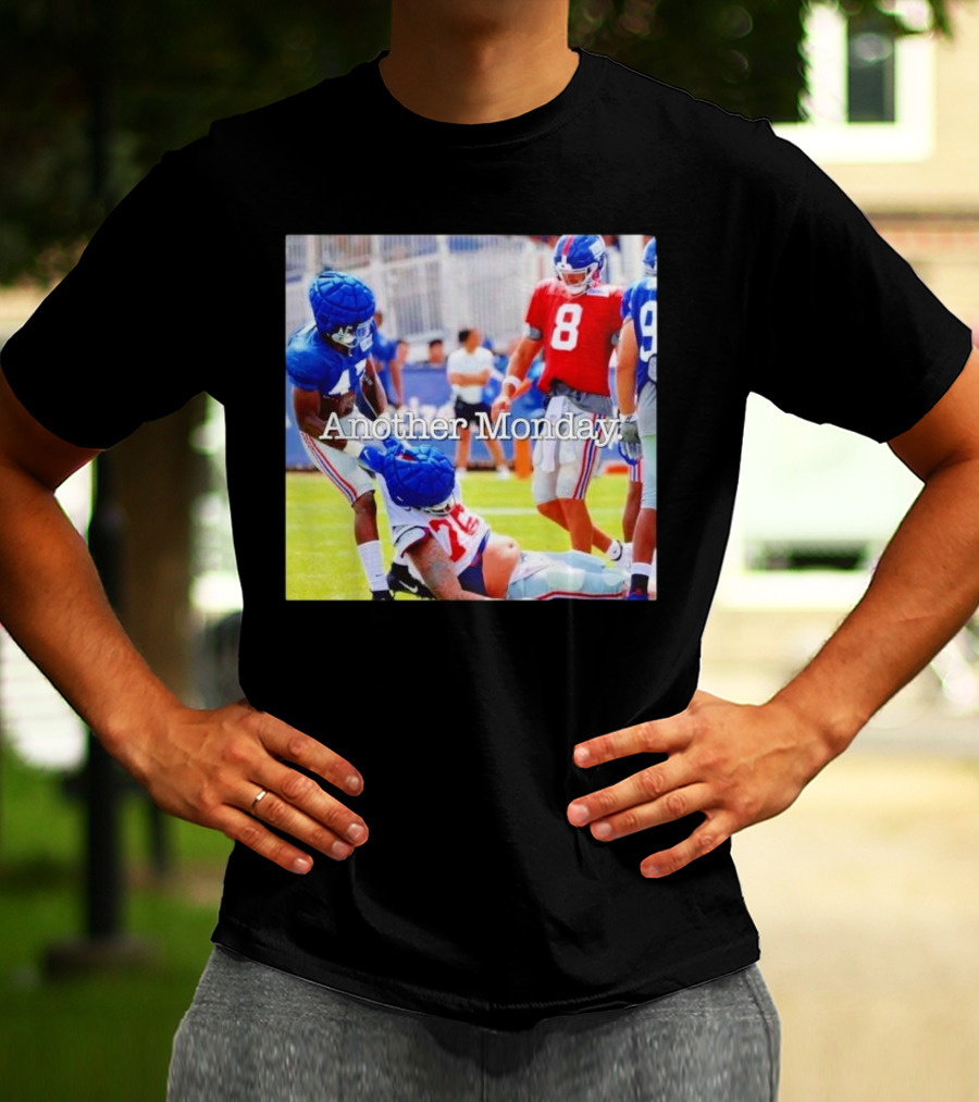 The Giants Season In A Nutshell Another Monday Football Humor T-Shirt