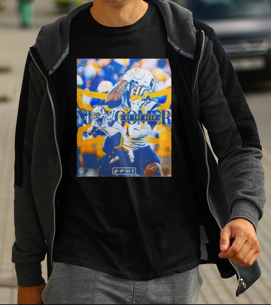 West Virginia Mountaineers TJ Jackson Player Of The Week T-Shirt