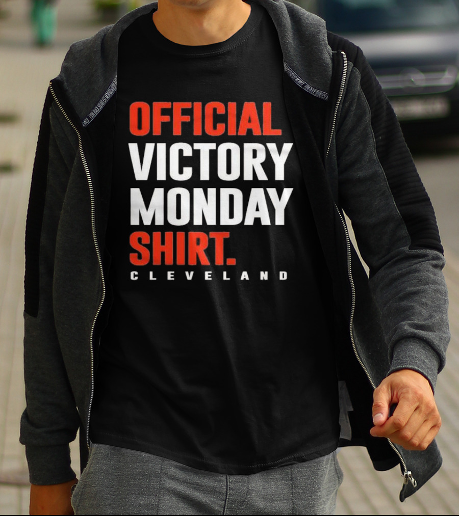 Cleveland Official Victory Monday T-Shirt