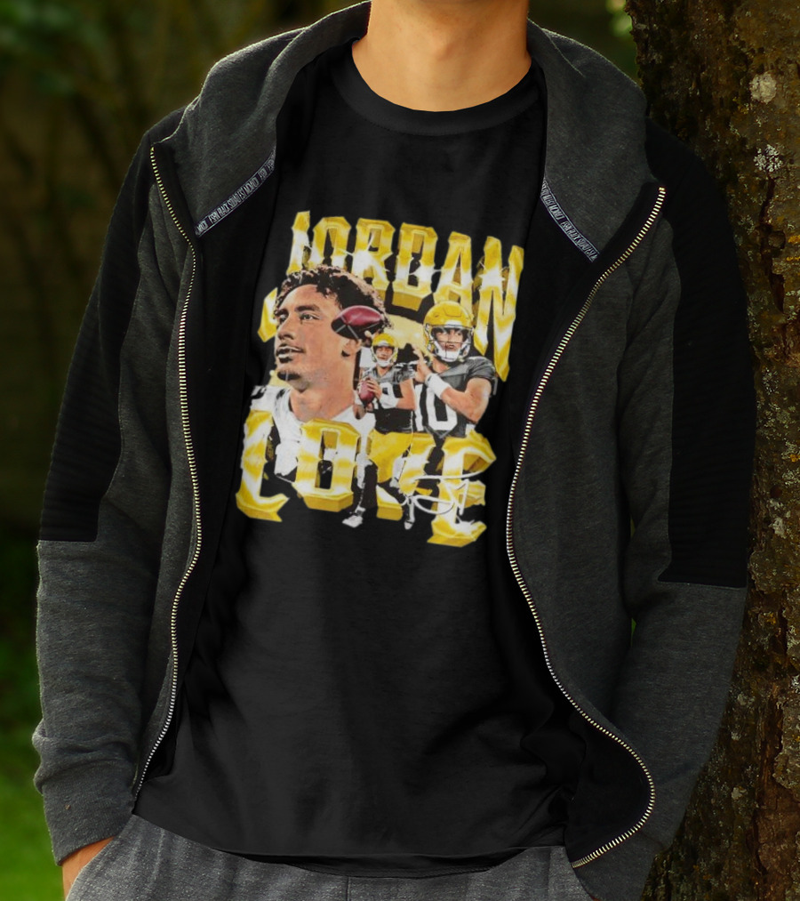 Jordan Love Green Bay Packers Vintage Signature Image T-Shirt