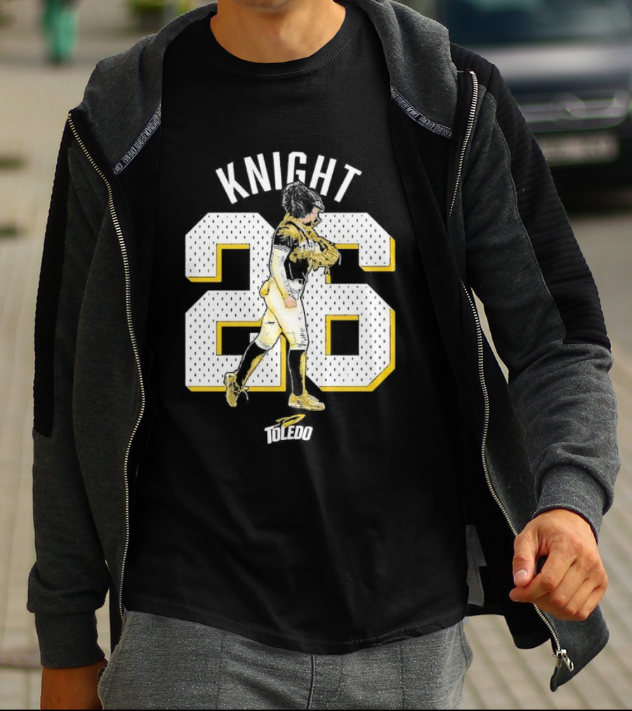 Knight Toledo Rockets Football Number 26 Jersey T-Shirt