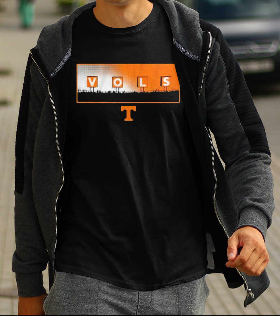 VOLS Tennessee Volunteers Stadium Iconic T Emblem T-Shirt