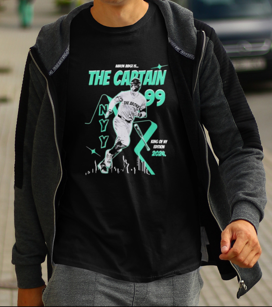 Aaron Judge Is The Captain 99 NY Yankees King Of NY Edition T-Shirt