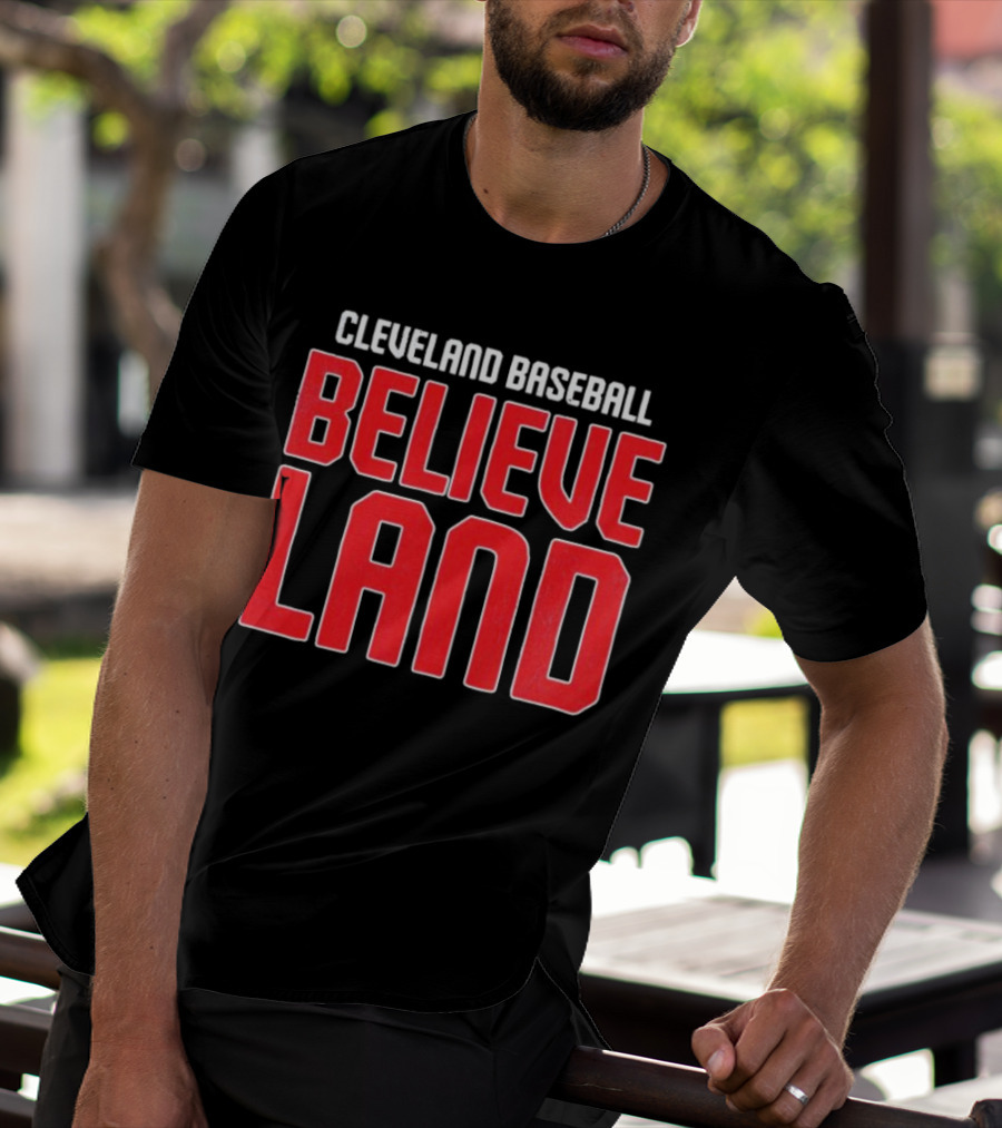 Cleveland Baseball Believeland Guardians T-Shirt