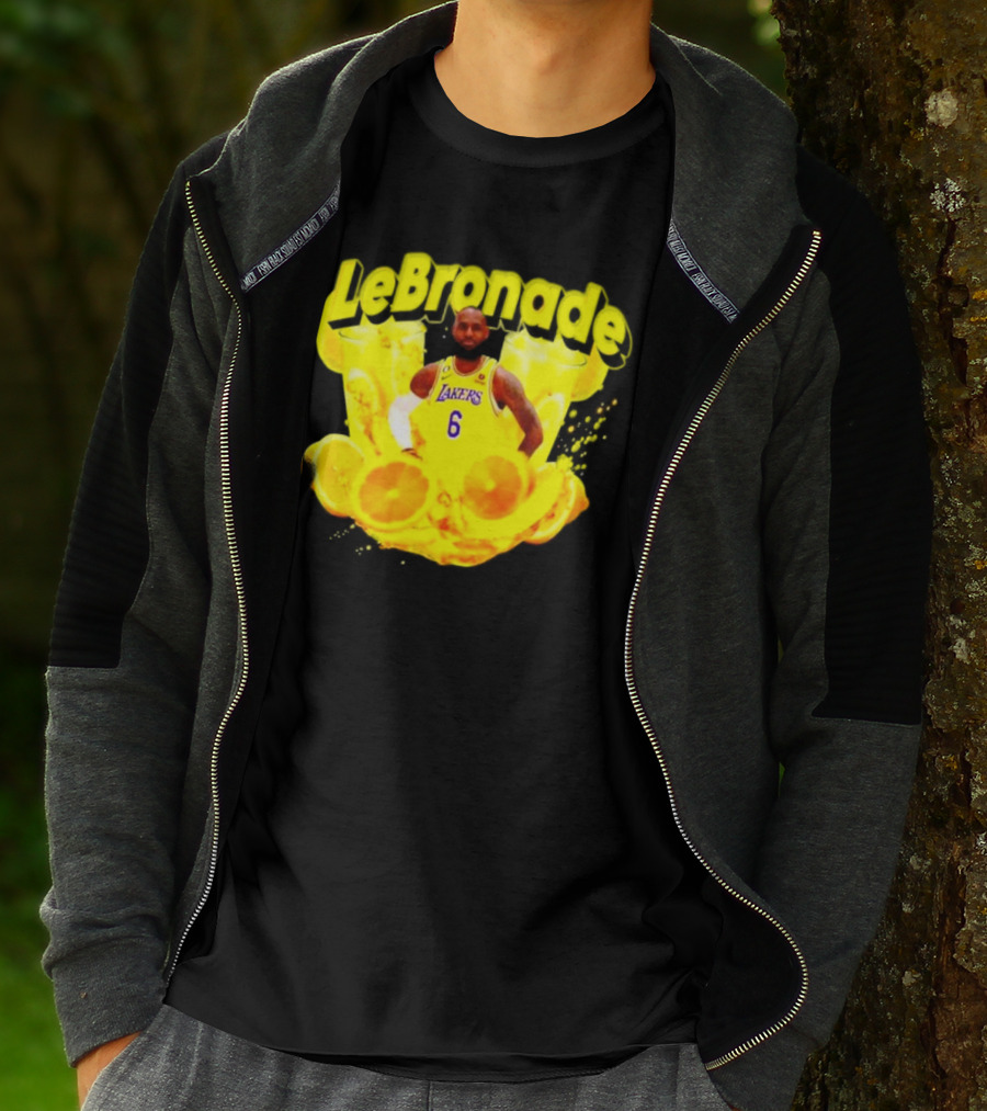 LeBronade LeBron James Los Angeles Lakers 6 Lemon Explosion T-Shirt