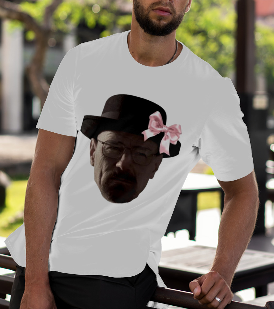 Pink Bow Walter White Heisenberg Breaking Bad T-Shirt