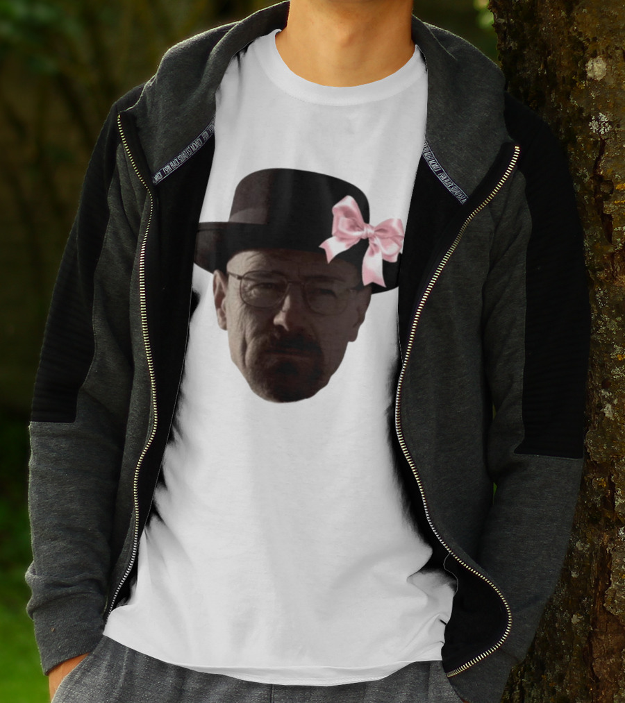 Pink Bow Walter White Heisenberg Breaking Bad T-Shirt