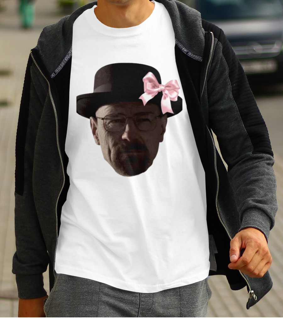 Pink Bow Walter White Heisenberg Breaking Bad T-Shirt